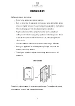 Предварительный просмотр 4 страницы Cavecool CC12B User Manual