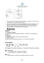 Предварительный просмотр 8 страницы Cavecool CC145DB Instruction Manual