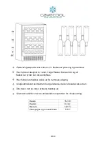 Preview for 11 page of Cavecool CC145SB-SE Instruction Manual