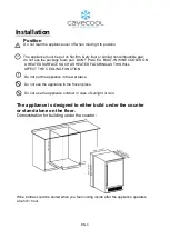 Preview for 19 page of Cavecool CC145SB-SE Instruction Manual