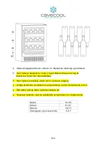 Preview for 53 page of Cavecool CC145SB-SE Instruction Manual