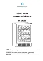 Cavecool CC145SB Instruction Manual предпросмотр