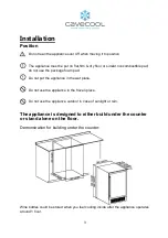 Предварительный просмотр 5 страницы Cavecool CC145SB Instruction Manual