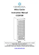 Предварительный просмотр 1 страницы Cavecool CC201SB Instruction Manual