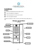 Предварительный просмотр 19 страницы Cavecool CC201SB Instruction Manual