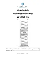 Preview for 1 page of Cavecool CC428DB-SE Instruction Manual