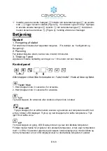 Preview for 8 page of Cavecool CC428DB-SE Instruction Manual