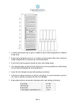 Preview for 25 page of Cavecool CC428DB-SE Instruction Manual