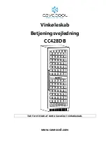 Предварительный просмотр 1 страницы Cavecool CC428DB Instruction Manual