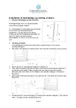 Предварительный просмотр 7 страницы Cavecool CC428SB-SE Instruction Manual