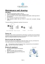 Предварительный просмотр 25 страницы Cavecool CC428SB-SE Instruction Manual