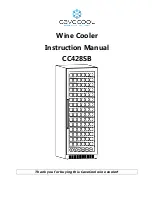 Preview for 14 page of Cavecool CC428SB Instruction Manual