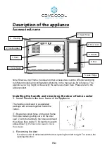 Предварительный просмотр 19 страницы Cavecool CCI66SB Instruction Manual