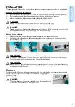 Предварительный просмотр 5 страницы Cavex Alginate Mixer 3 User Manual