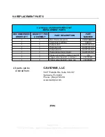 Предварительный просмотр 35 страницы Caviblaster 2828-E Operation & Maintenance Manual