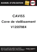 Preview for 1 page of Caviss V1150TBE4 Instruction Manual