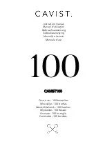 Preview for 1 page of Cavist 100 Instruction Manual