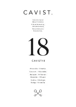 Preview for 1 page of Cavist 18 Instruction Manual