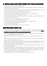 Preview for 5 page of Cavist 46 Instruction Manual