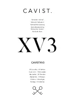 Cavist XV3 Instruction Manual preview