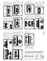 Предварительный просмотр 2 страницы Cavity Sliders CAVILOCK CL400 ADA Magnetic Installation Instructions