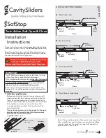 Cavity Sliders SofStop Installation Instructions preview