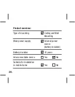 Preview for 22 page of Cavius 10012 User Manual