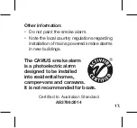 Preview for 19 page of Cavius 2008-001 User Manual