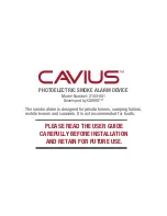 Preview for 2 page of Cavius 2104-001 User Manual