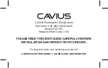 Preview for 2 page of Cavius 2107-001 Manual