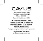 Preview for 2 page of Cavius 3004-001 Manual