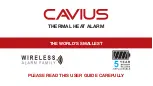 Preview for 1 page of Cavius 3104-001 User Manual