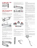 Preview for 1 page of Cavius 9001-003 Manual