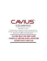 Предварительный просмотр 2 страницы Cavius FLOOD User Manual