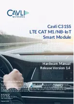 Cavli Wireless C31SS Hardware Manual preview