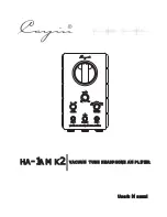 Предварительный просмотр 1 страницы Cayin HA-1A MK2 User Manual