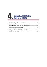 Preview for 67 page of Cayin SMP-WEB3 User Manual