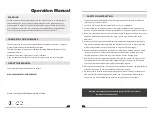 Preview for 3 page of Cayken 200F Operating Instruction