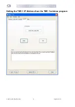 Preview for 5 page of CB ELECTRONICS TMC-1-MMP1 Manual