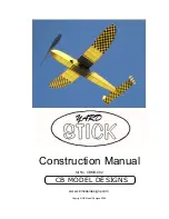 CB model designs CBMD-002 Construction Manual preview