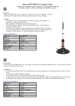 CB PNI ML70 User Instruction предпросмотр