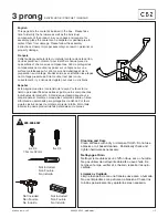 Preview for 1 page of CB2 3 prong Manual