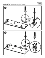 Preview for 3 page of CB2 ASTORIA Assembly Instructions Manual