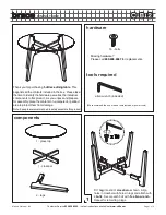 CB2 Brace Assembly Instructions предпросмотр