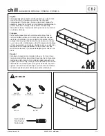 Предварительный просмотр 1 страницы CB2 chill Assembly Instructions