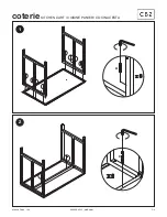 Preview for 2 page of CB2 COTERIE Assembly Instructions