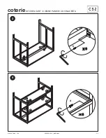 Preview for 3 page of CB2 COTERIE Assembly Instructions