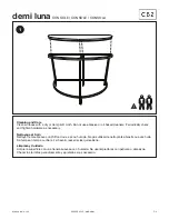 Предварительный просмотр 2 страницы CB2 demi luna Assembly Manual