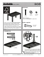 Предварительный просмотр 1 страницы CB2 Dockside Assembly Instructions