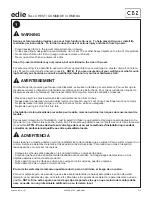 Preview for 2 page of CB2 EDIE Assembly Instructions